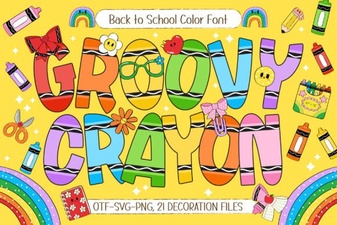 Groovy Crayon Font: Download for Fun & Creative Projects