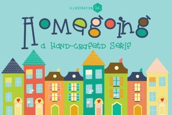 Download the Homegoing Font for Creative Projects