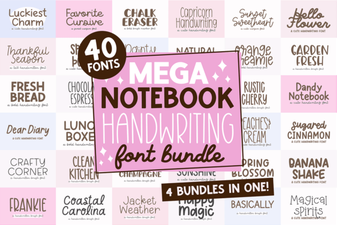 Mega Notebook: Craft Creative Handwriting Projects