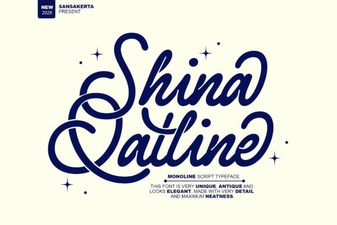 Shina Qatline Font: a Modern Calligraphy Guide