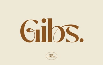 Gibs Font: Design with Distinctive Creative Character