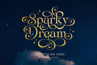 Sparky Dream Font: Creative Design Projects